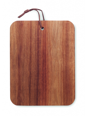 Logo trade promotional giveaways image of: Acacia wood cutting board